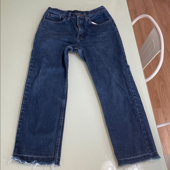 Wrangler Denim - Wrangler Dark Blue Regular Fit Jeans